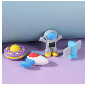 Space Theme Eraser Set