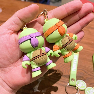 Ninja Turtle Keychain