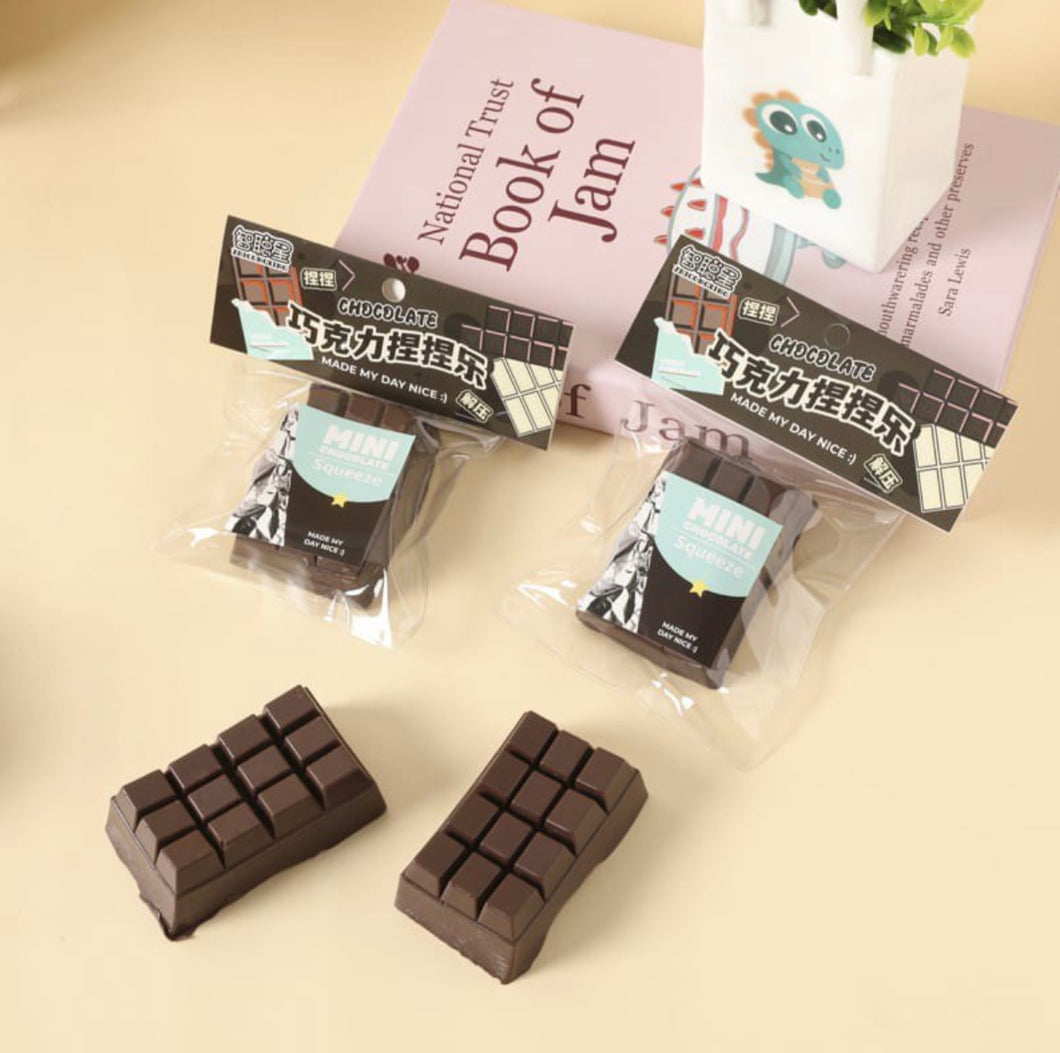 Chocolate Bar Squishy Toy
