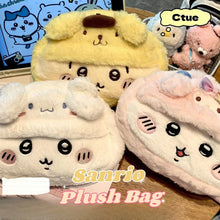 Load image into Gallery viewer, Sanrio Teddy Furry Pouch
