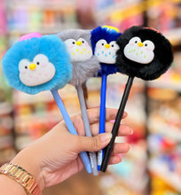Load image into Gallery viewer, Penguin Pom Pom Pen
