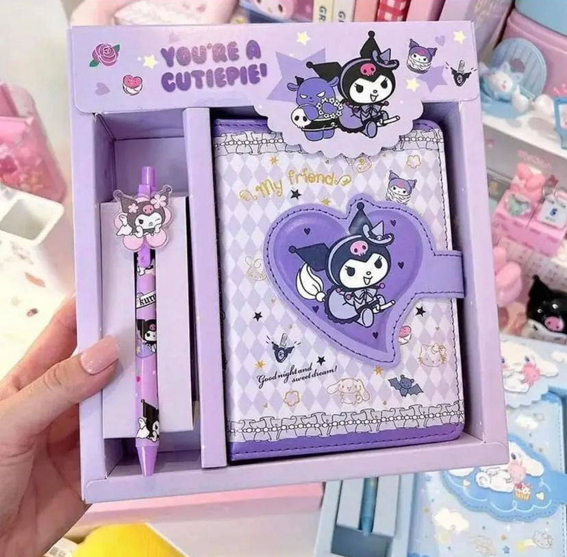 Kuromi Journal Set