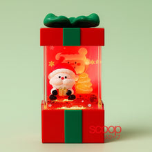 Load image into Gallery viewer, Mini Xmas Gift Box Lantern Lamp
