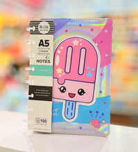 Load image into Gallery viewer, Ice Cream Spiral Notebook
