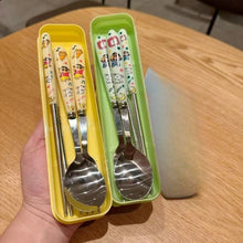 Load image into Gallery viewer, Shinchan Cutlery Set (4pcs)
