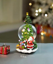 Load image into Gallery viewer, Big Xmas Tree Snow Globe (Light &amp; Music) 8.3inches

