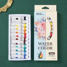 Load image into Gallery viewer, Water Colour 12ml Tubes
