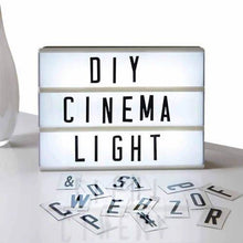 Load image into Gallery viewer, Cinematic Message Light Board
