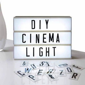 Cinematic Message Light Board