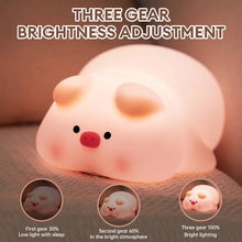 Load image into Gallery viewer, Pig Silicone Night Lamp
