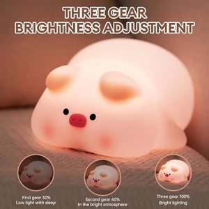 Pig Silicone Night Lamp