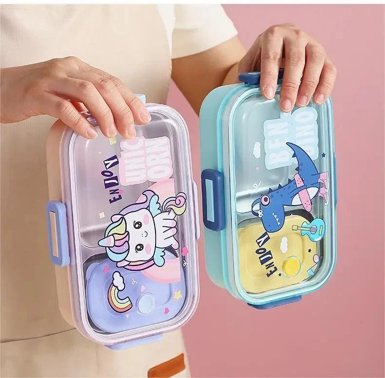 Kids 2 Compartment Lunch Box