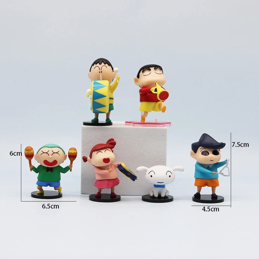 Shinchan & Friends Action Figures – Chains & Charms