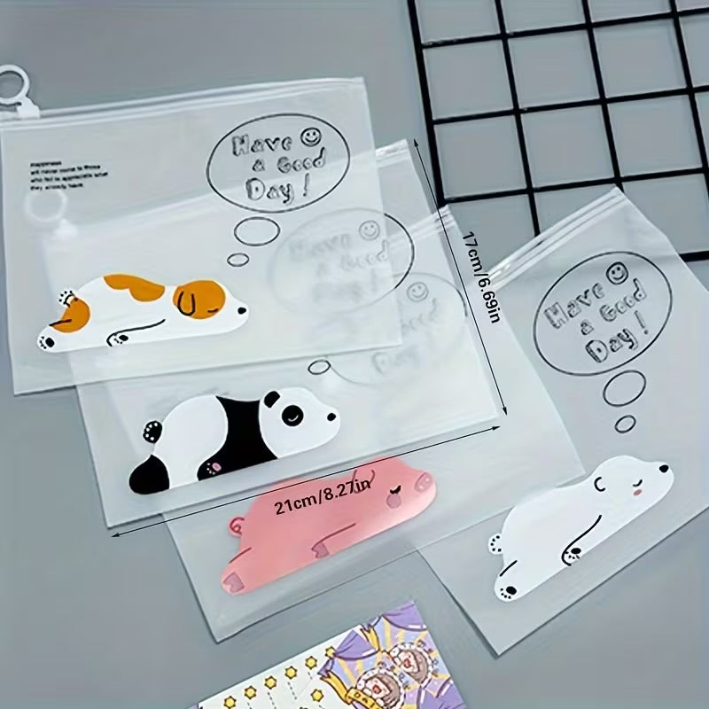 Lazy Panda Zip Pouch