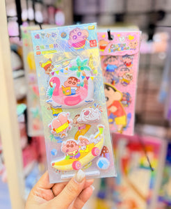 Shinchan 3D & 2D Stickers