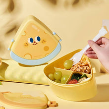 Load image into Gallery viewer, Cheese Lunch Box with Cutlery
