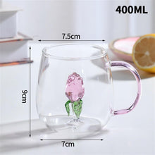 Load image into Gallery viewer, Transparent Tulip Mug
