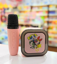 Load image into Gallery viewer, Power Puff Girls Karaoke Set Mic &amp; Bluetooth Speaker
