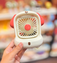 Load image into Gallery viewer, Snow Dog 3 Speed Desk Rechargeable Fan
