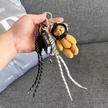 Load image into Gallery viewer, Helmet Teddy Bag Charm
