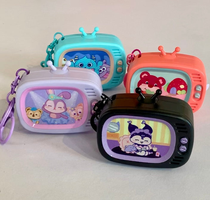 Mini TV Video Game Keychains