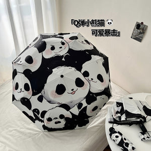 Black & White Panda Umbrella