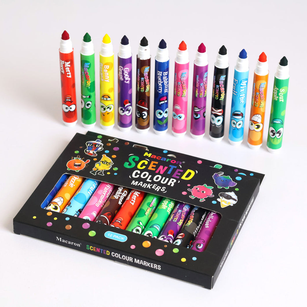 Fruit Flavoured Scented Markers