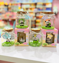Load image into Gallery viewer, Panda Glass Jar Lamp
