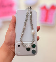 Load image into Gallery viewer, Crystal Pearl Mobile Charm
