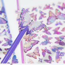Load image into Gallery viewer, Shimmery Butterfly Stickers
