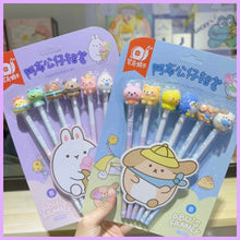 Load image into Gallery viewer, Cartoon Pencil With Eraser(Set of 6)
