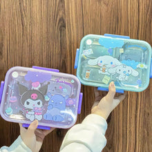 Load image into Gallery viewer, Sanrio 3 Grid Insulated Lunch Box
