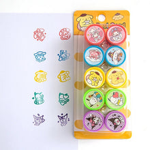 Load image into Gallery viewer, Sanrio Stamp Set of 10
