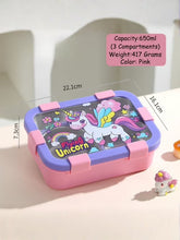 Load image into Gallery viewer, Cartoon Bento Stainless Steel Lunch Boxes
