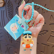 Load image into Gallery viewer, Shinchan Pool Part Premium Edition Bag/Key Charms (1pc)
