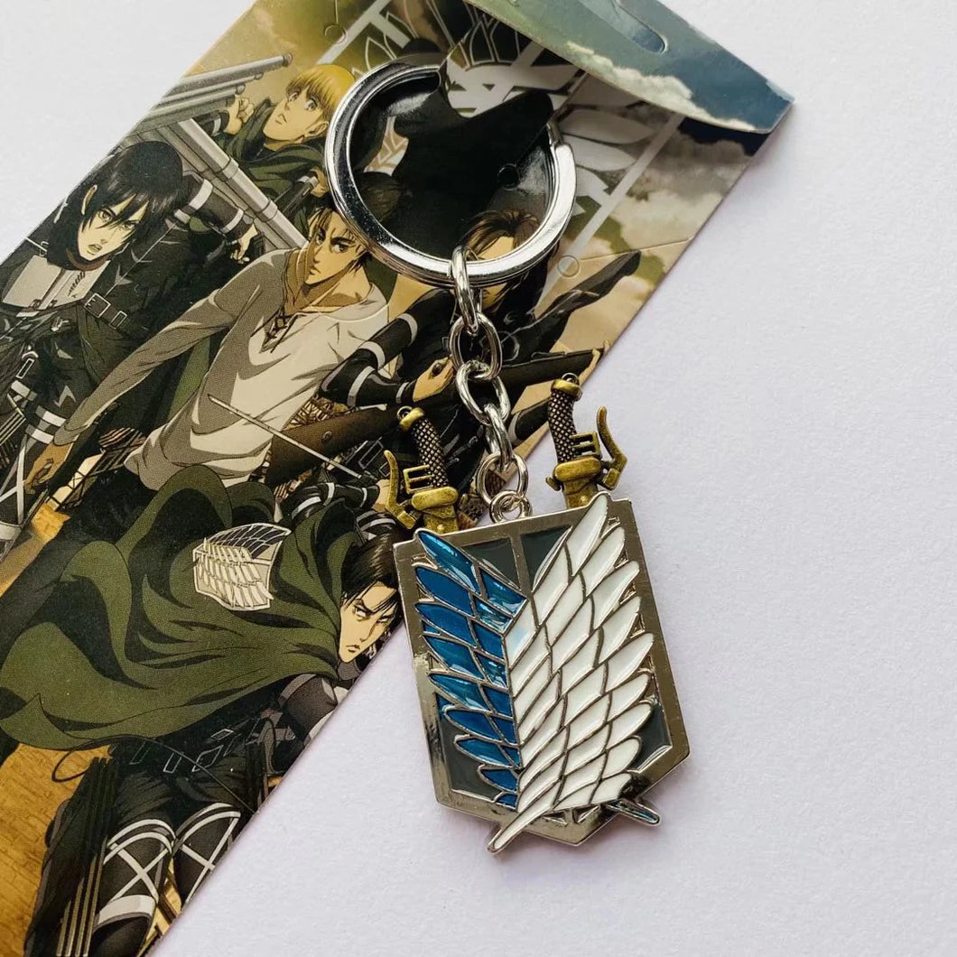 Clash Of Titan Metal Keychain