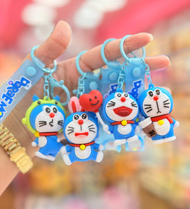 Doraemon Silicone Keychain