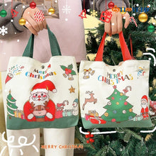 Load image into Gallery viewer, Christmas Cloth Tote Bag
