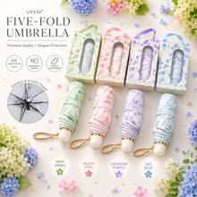Load image into Gallery viewer, Floral UV 50+ Gift Box Umbrella
