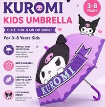 Load image into Gallery viewer, Kuromi 3D Kids Umbrella
