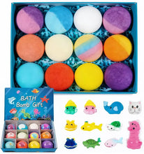 Load image into Gallery viewer, Sea Animals Surprise Toy Bath Bombs 1pc
