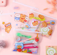 Load image into Gallery viewer, Kawaii Animal Zip Pouch
