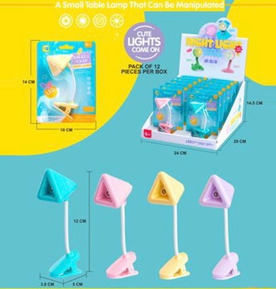 Reading Lamp With Paper Clip
