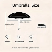Load image into Gallery viewer, Black &amp; White Panda Umbrella
