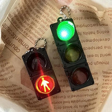 Load image into Gallery viewer, Traffic Light Small Keychain
