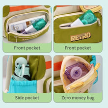 Load image into Gallery viewer, Retro Kids Stylish Backpack
