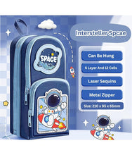 Load image into Gallery viewer, Cartoon Backpack Pencil Pouch
