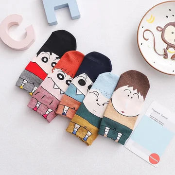 Shinchan Themed Socks