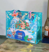 Load image into Gallery viewer, Vest Yes You Can Holographic Tote Bag
