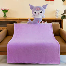 Load image into Gallery viewer, Mermaid Sanrio Plushies with Micro Fiber Blanket
